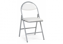 Стул на металлокаркасе Gikat белый полимер / светлый мусс (45x43x82)