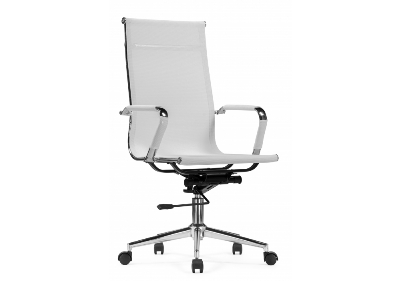 Офисное кресло Reus белая сетка / хром (54x60x108). 